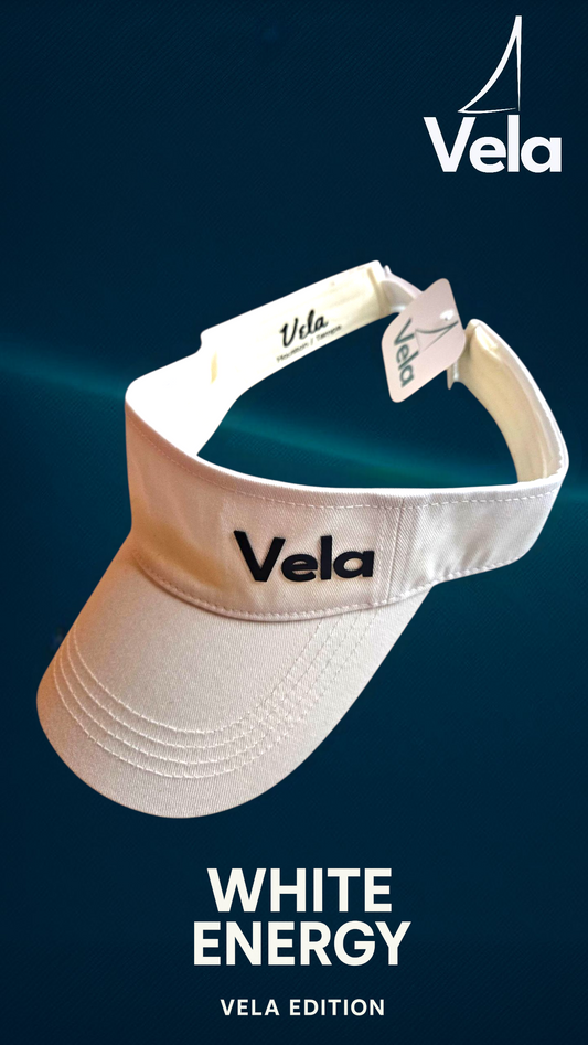 black visor and white visor